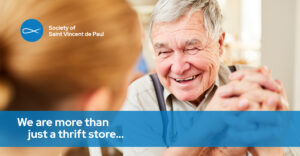 Hero image from Society of Saint Vincent de Paul (SSVP) brand and web redesign